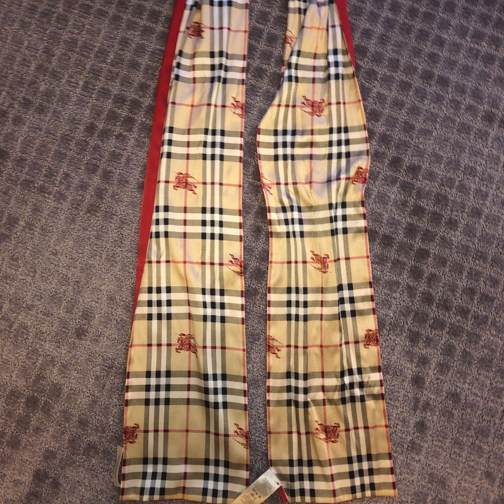 Authentic Silk Burberry scarf